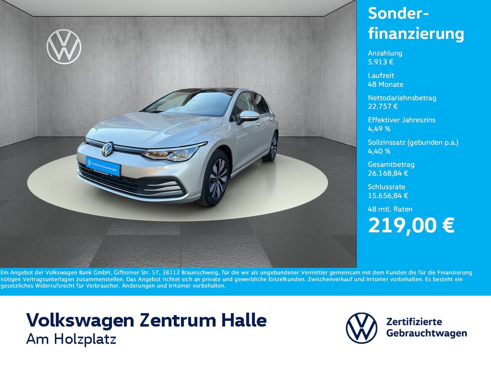 Volkswagen Golf VIII 1.5 eTSI Move DSG - Samsaru's Car Outlet
