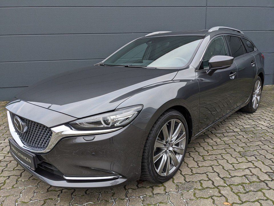 Mazda 6 Kombi 2.5l Takumi GSD Nappaleder Schwarz Bose