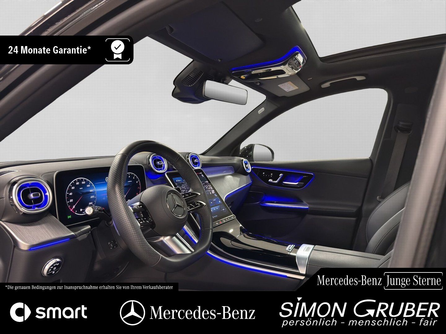 Mercedes-Benz GLC 200 4M AMG Pano Sitzklima Massage 360 AHK