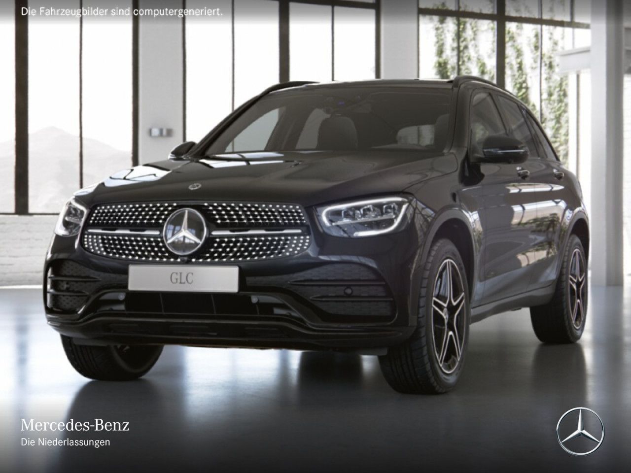 Mercedes-Benz GLC 300 de 4M AMG/Night/Pano/AHK/360/Fahrass