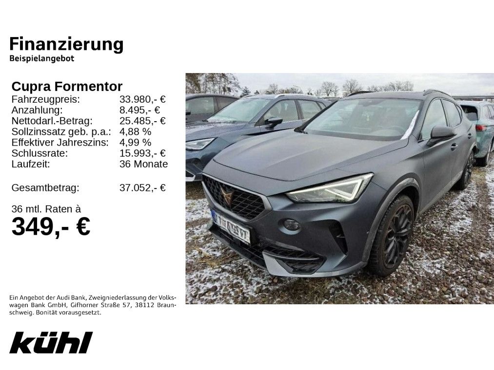 Cupra Formentor 2.0 TSI 4Drive DSG LED/ACC/Kamera/Navi