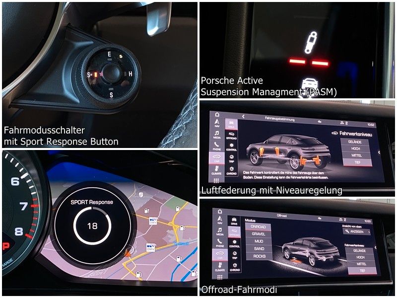 Porsche Cayenne Coupé Chrono PDLS+ PASM AHK ACC Sportabg