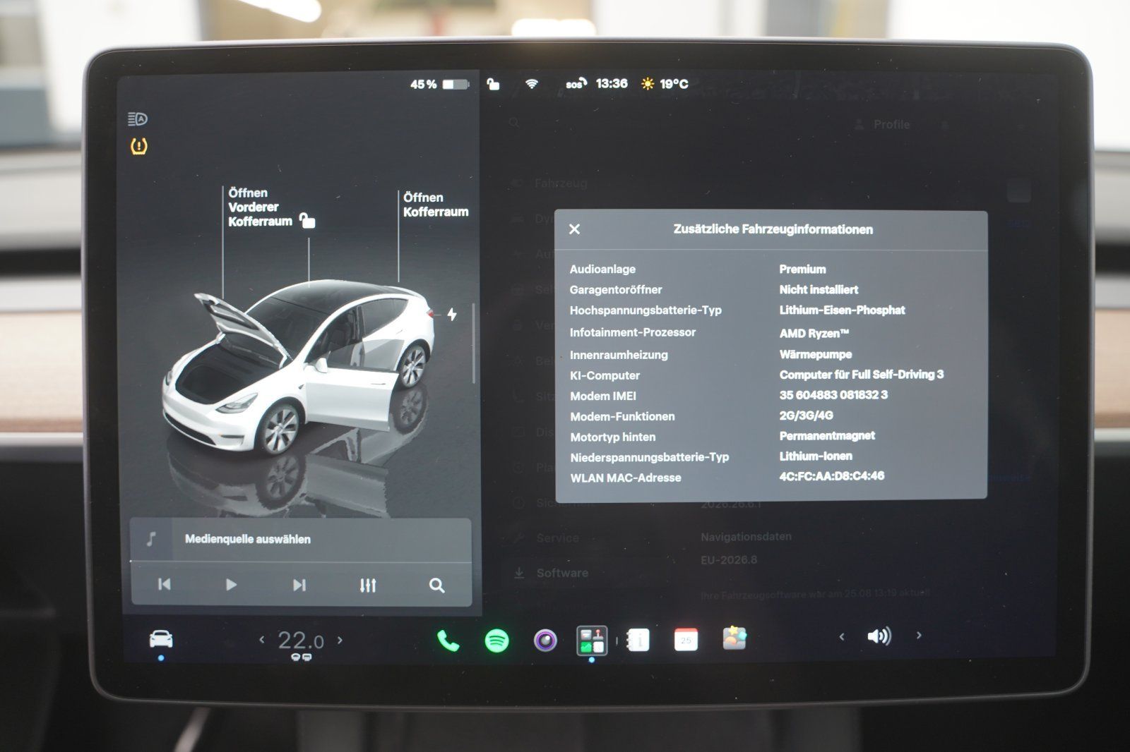 Tesla Model Y Standard Range RWD *1. Hand*unfallfrei*