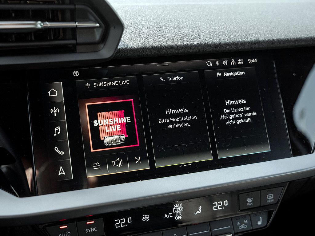 Audi A3 Sportback 40 TFSIe Alu PDC SHZ