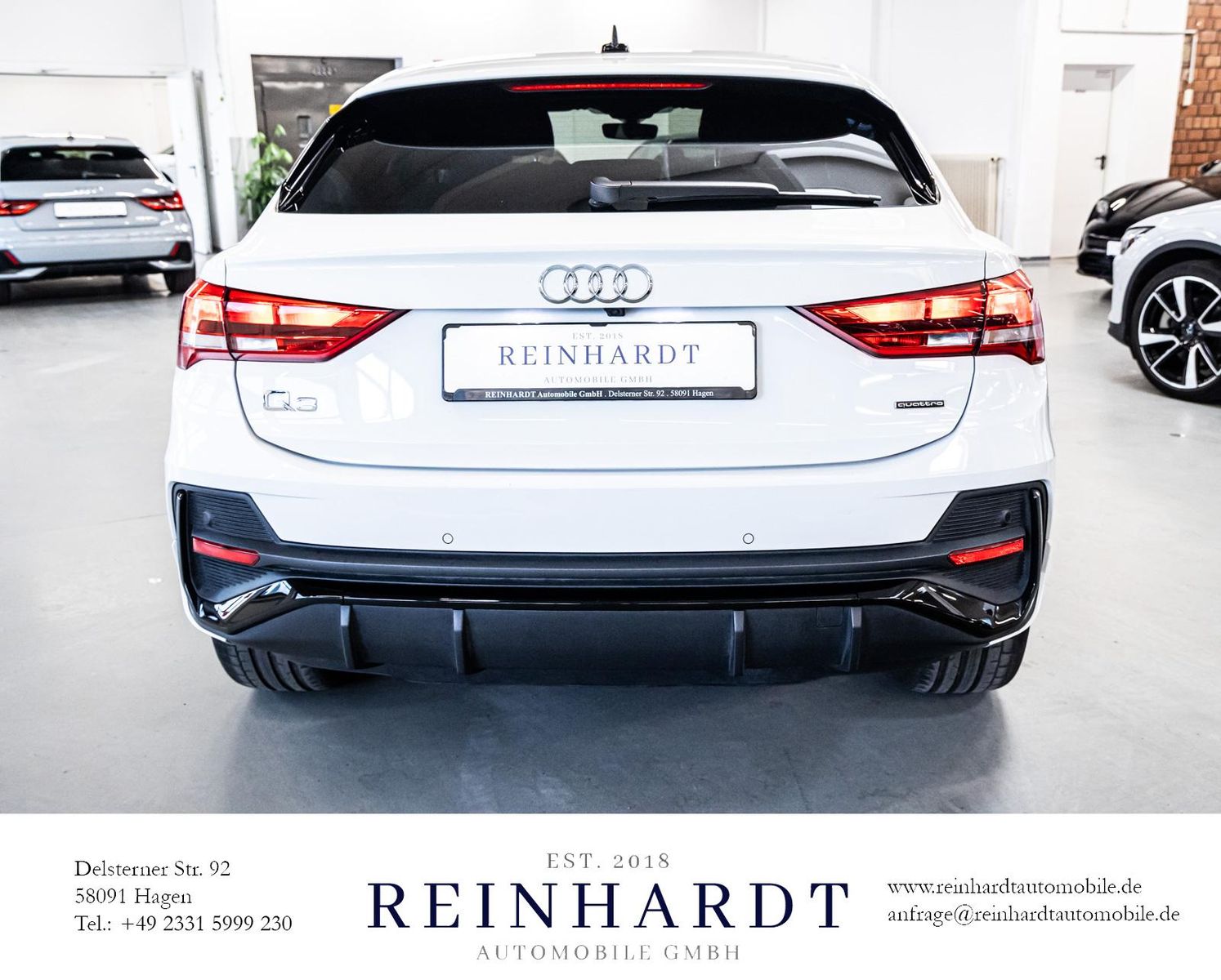 Audi Q3 SPORTBACK 40TFSi Q S LINE BLACK - Samsaru's Car Outlet