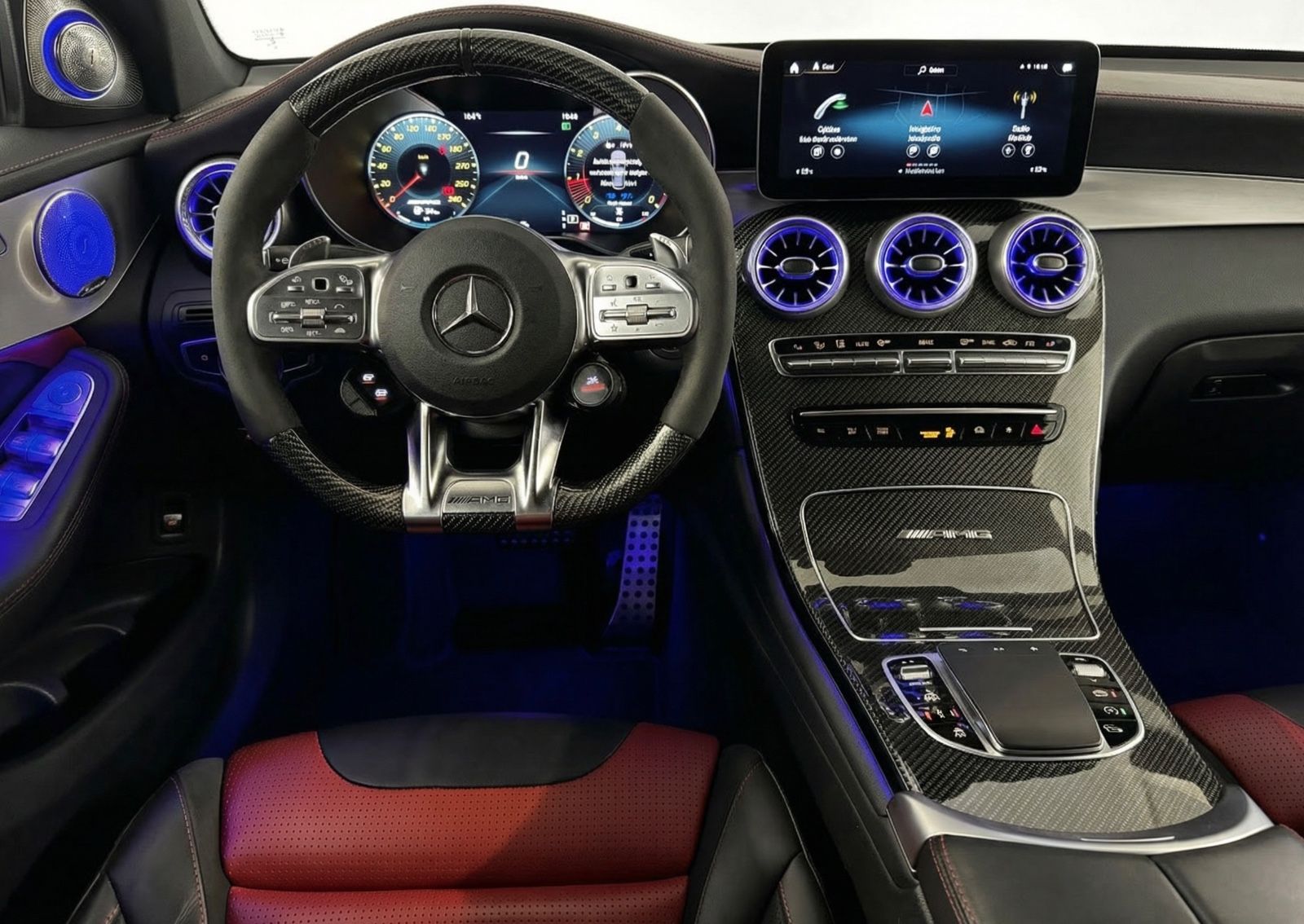 Mercedes-Benz GLC 63 S AMG Coupe 4M+ MEMORY/3D.BURM/HUD/MB100