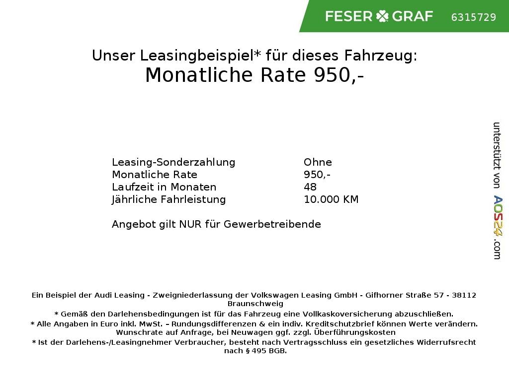 Audi A6 Limousine qu 2x S line-Luft-Pano-Tech Pro-B&O