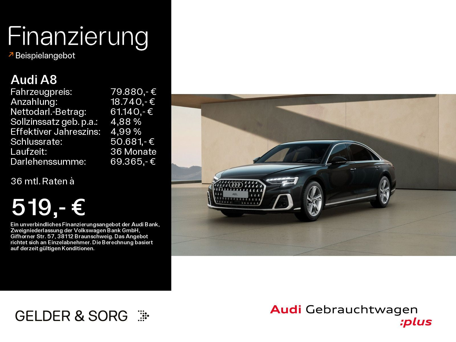 Audi A8 Lang 50 TDI qu. - Samsaru's Car Outlet