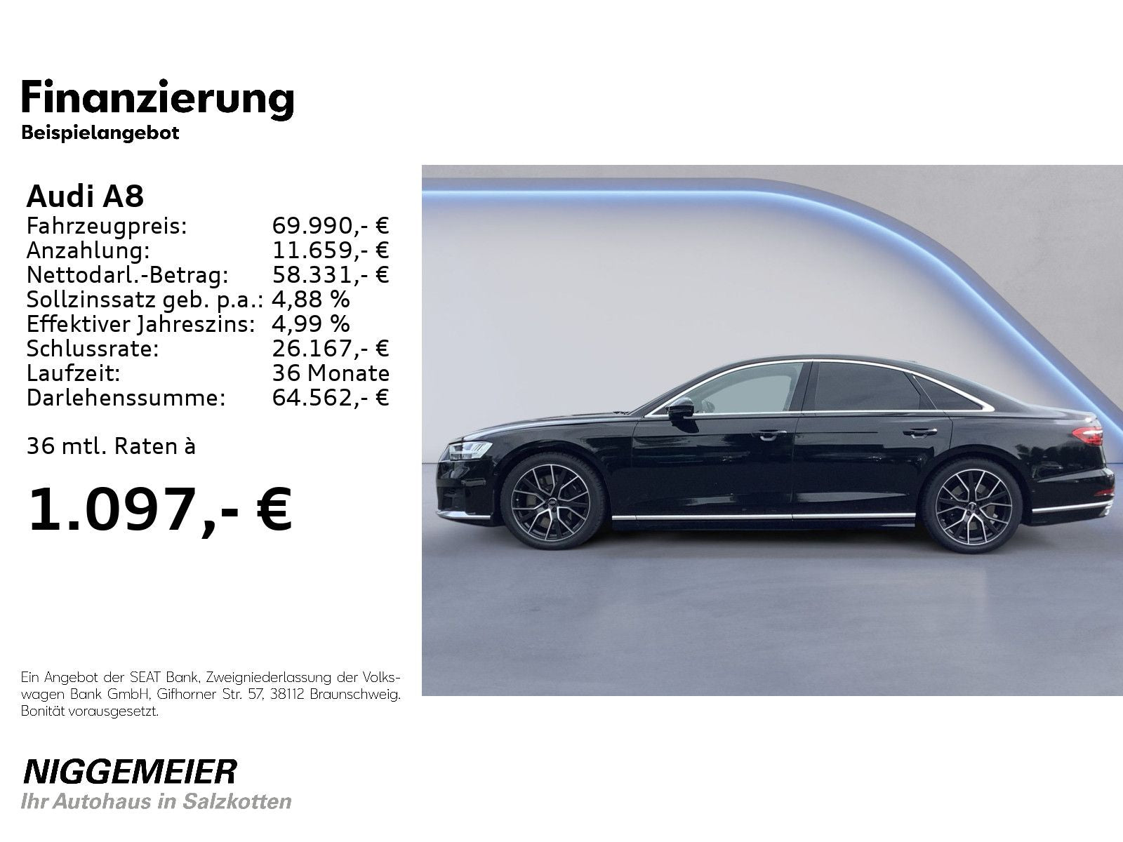 Audi A8 60TDI quattro - Samsaru's Car Outlet