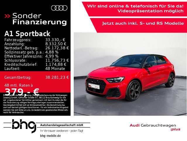 Audi A1 Sportback S line 40TFSI S tronic 40 TFSI S-li