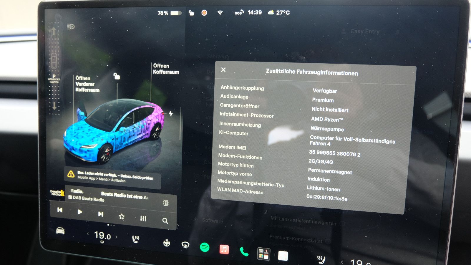 Tesla Model 3 Performance Dual Motor AWD, LM 20"