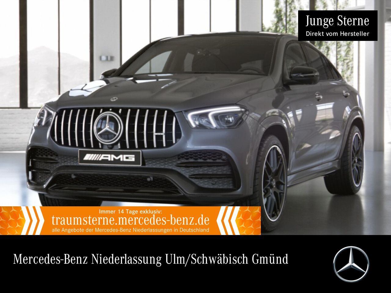 Mercedes-Benz GLE53AMG 4M+ Coupé/Perf-AGA/Ride+/Pano/22"/Burm