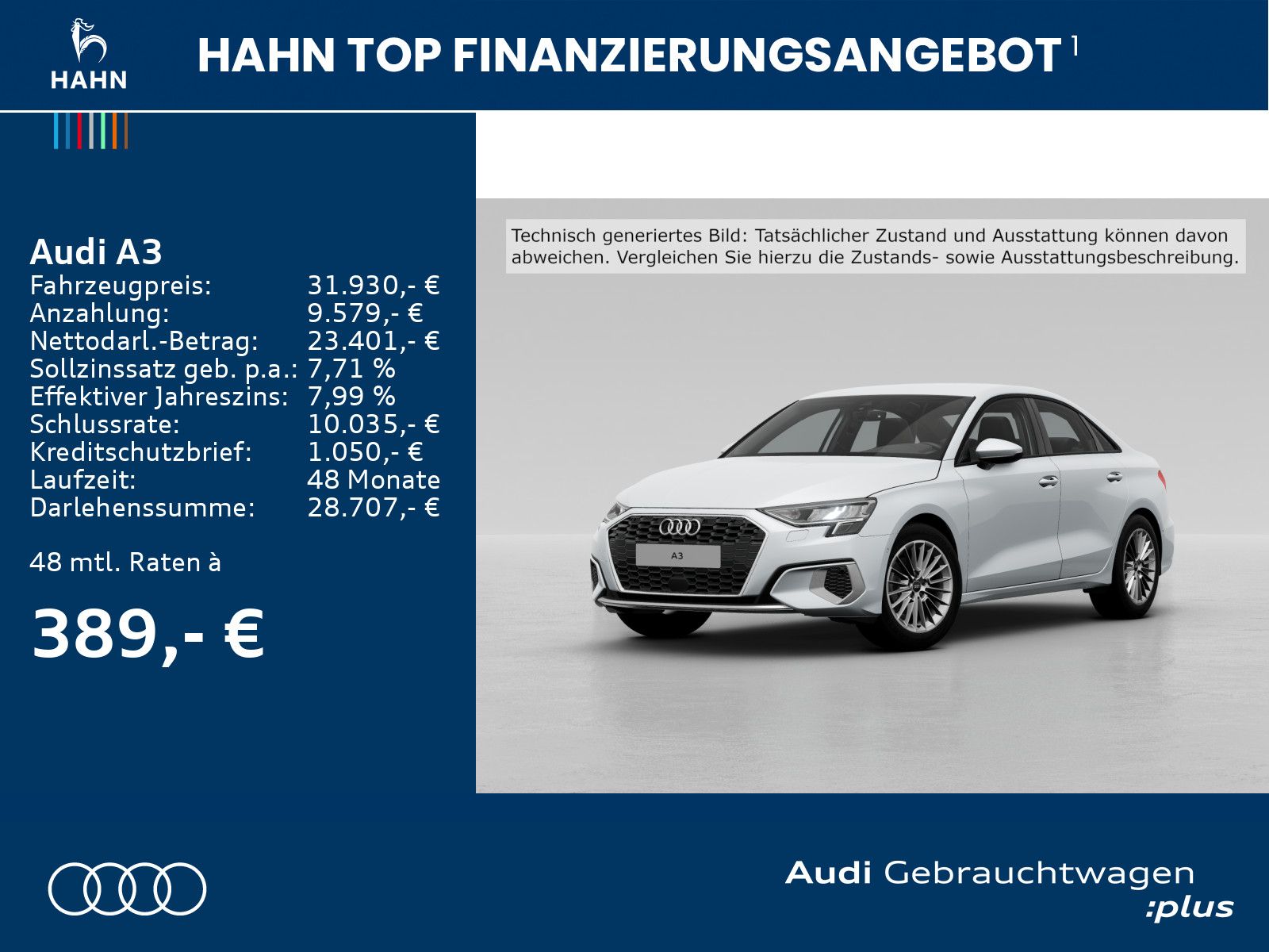 Audi A3 Limousine advanced 35TFSI S-tronic - Samsaru's Car Outlet