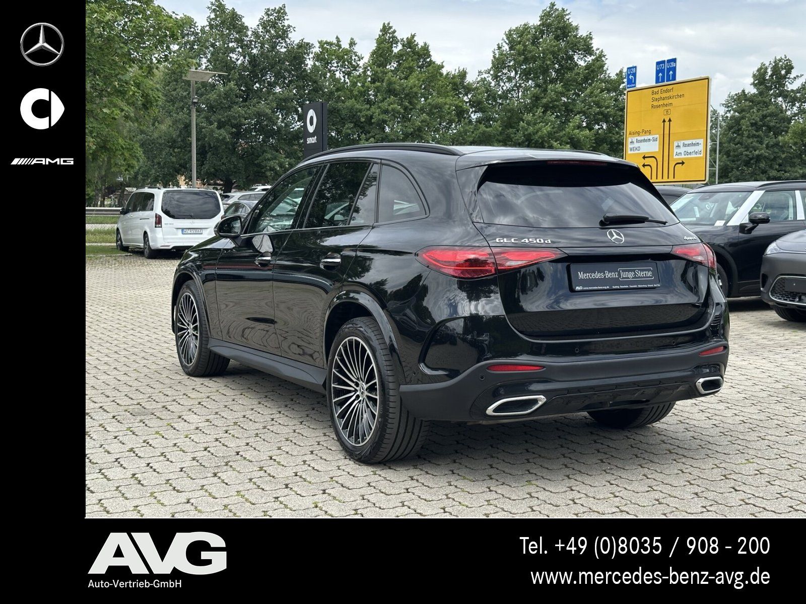 Mercedes-Benz GLC 450 d 4M AMG Pano HuD DIGITAL Memory Night