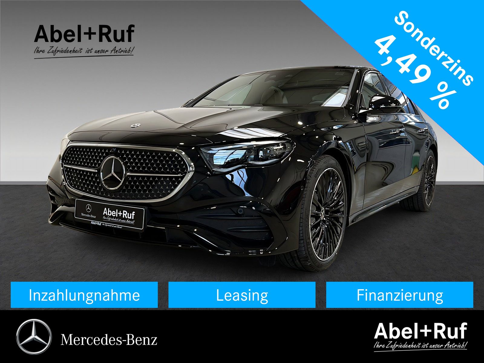 Mercedes-Benz E 450 d 4M+AMG+LEDER+PREMIUM+AHK+STANDHEIZUNG