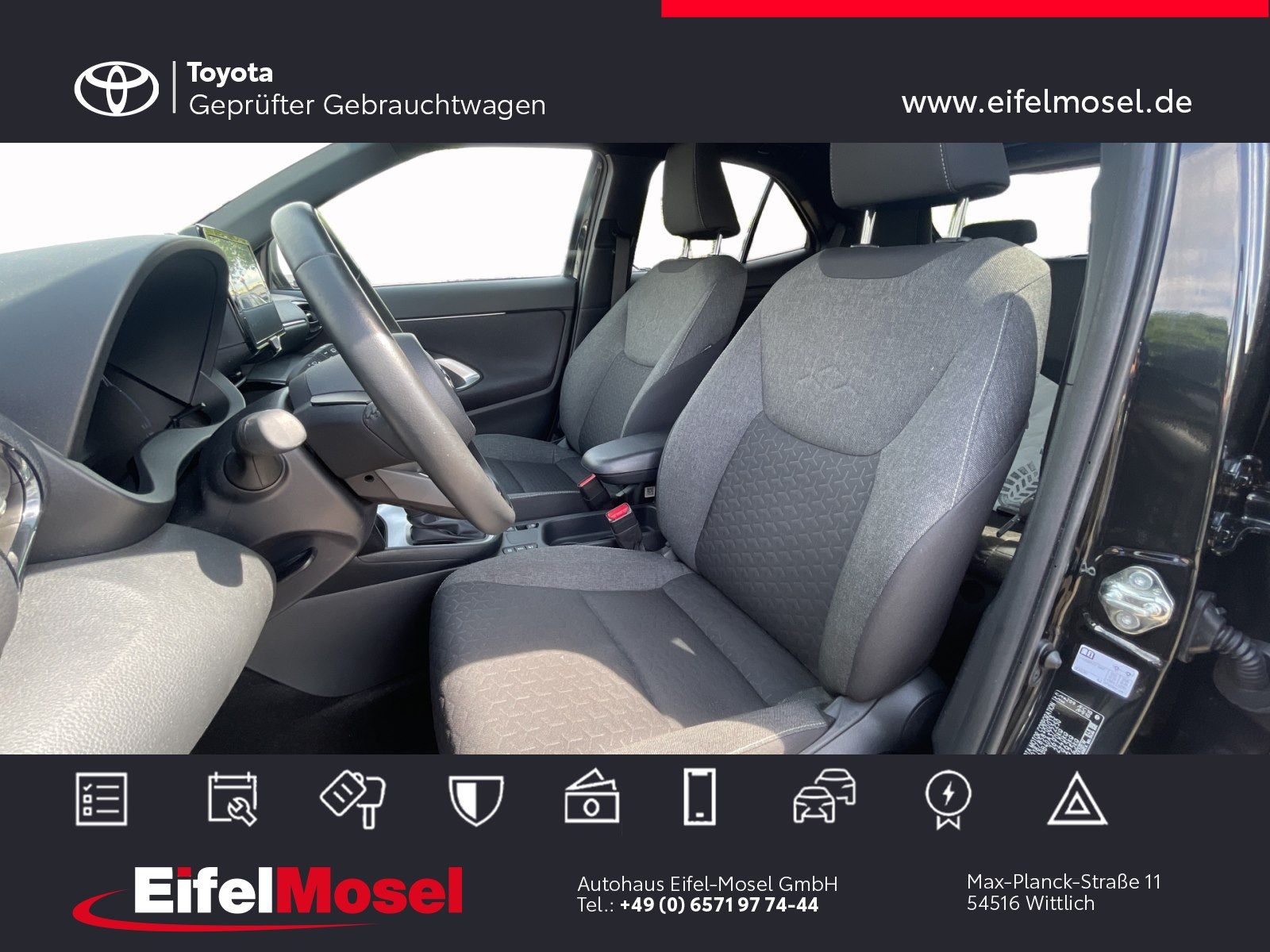 Toyota Yaris Cross 1.5 Hybrid TeamD - PDC - 1. Hd.
