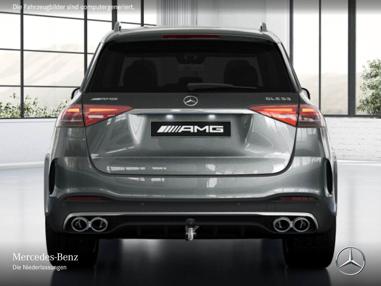 Mercedes-Benz GLE 53 4M PANO+360+AHK+MULTIBEAM+21"+SPUR+TOTW