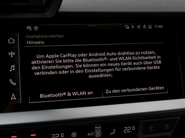 Audi A3 Sportback 40 TFSI quattro S line Matrix LED P