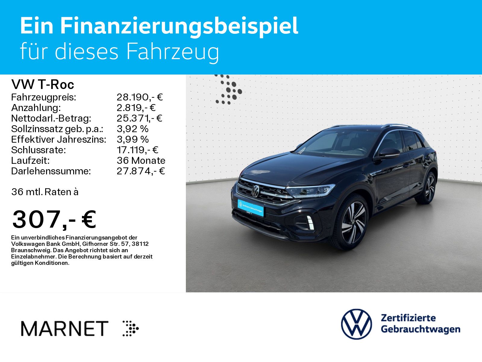 Volkswagen T-Roc 1.5 TSI DSG R-LINE - Samsaru's Car Outlet