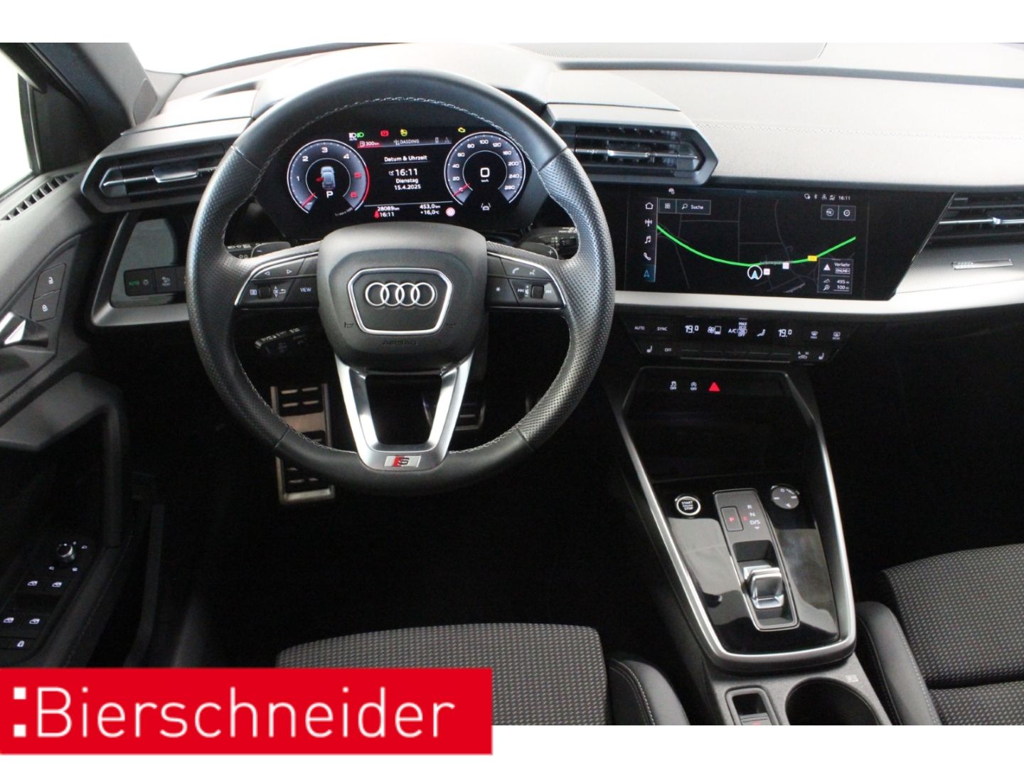 Audi A3 Sportback 35 TDI S-Tronic 2x S-Line  Black 18