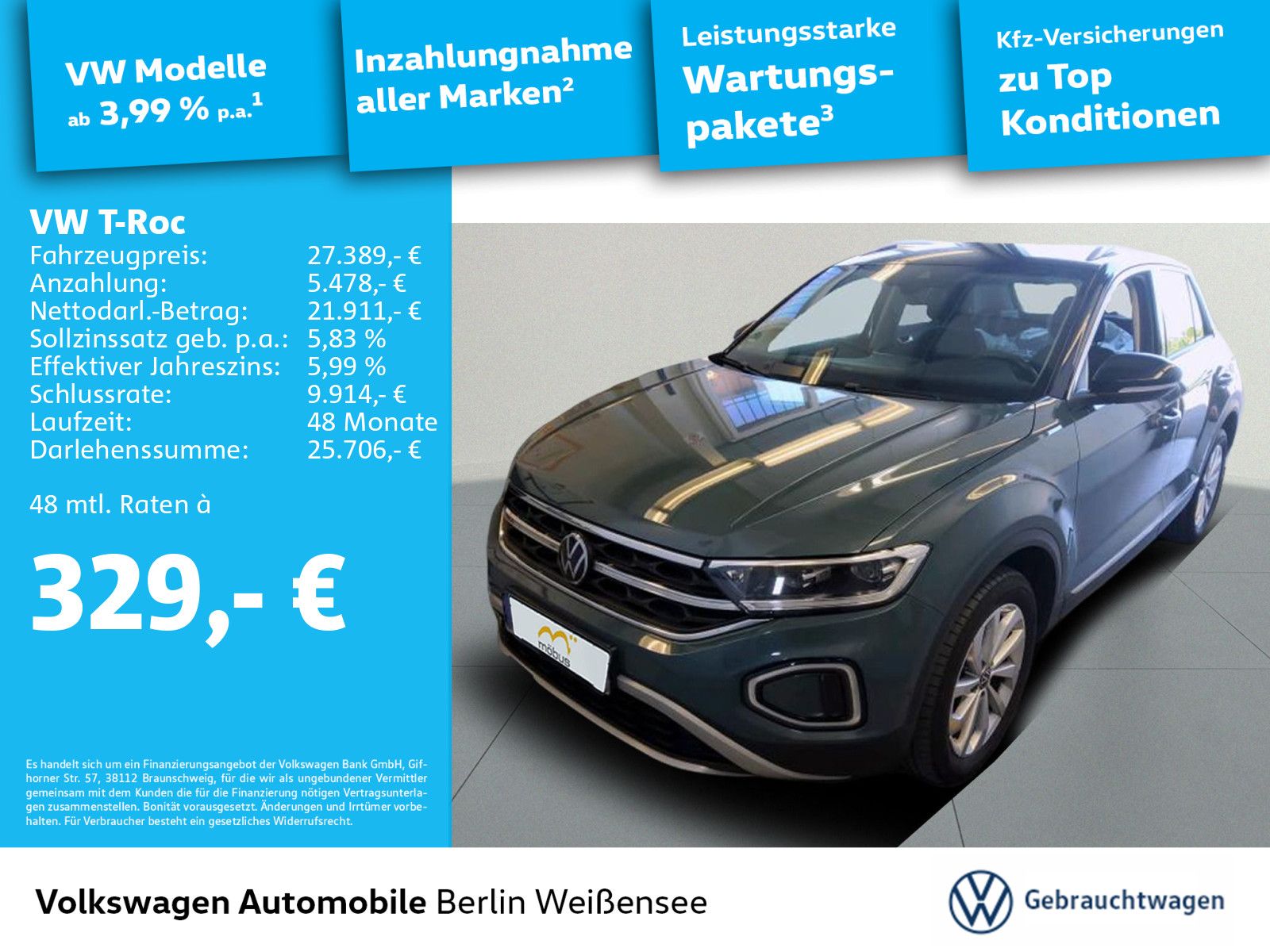 Volkswagen T-Roc 2.0 TDI STYLE - Samsaru's Car Outlet