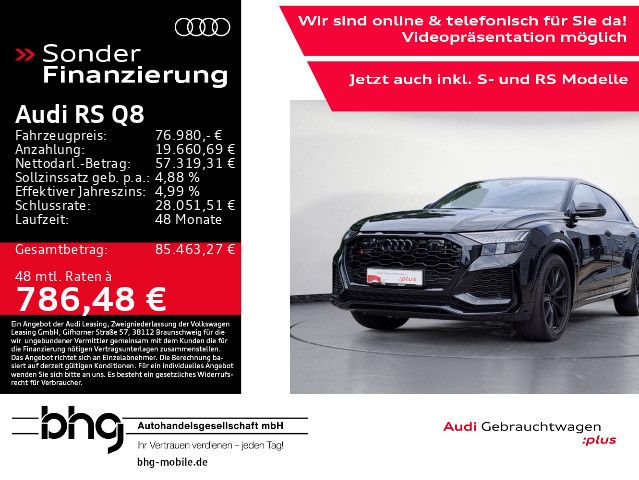 Audi RS Q8 TFSI quattro tiptronic advanced HUD Matrix