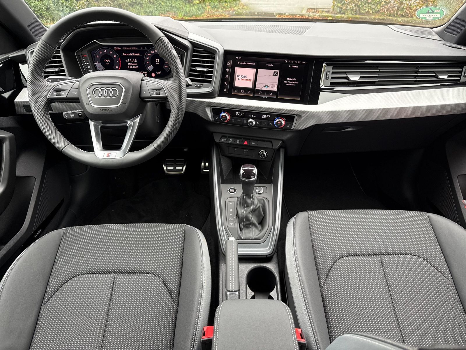 Audi A1 Sportback 35 1.5 TFSI S line DSG, RFK, NAVI