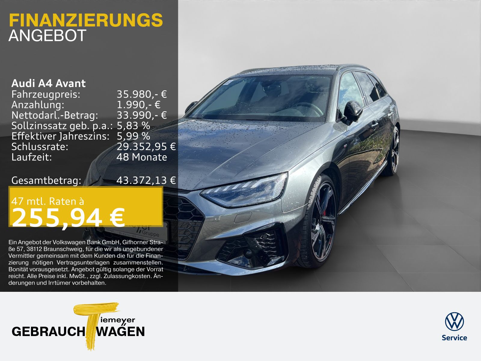 Audi A4 Avant 40 TFSI Q 2x S LINE LM19 MATRIX KAMERA