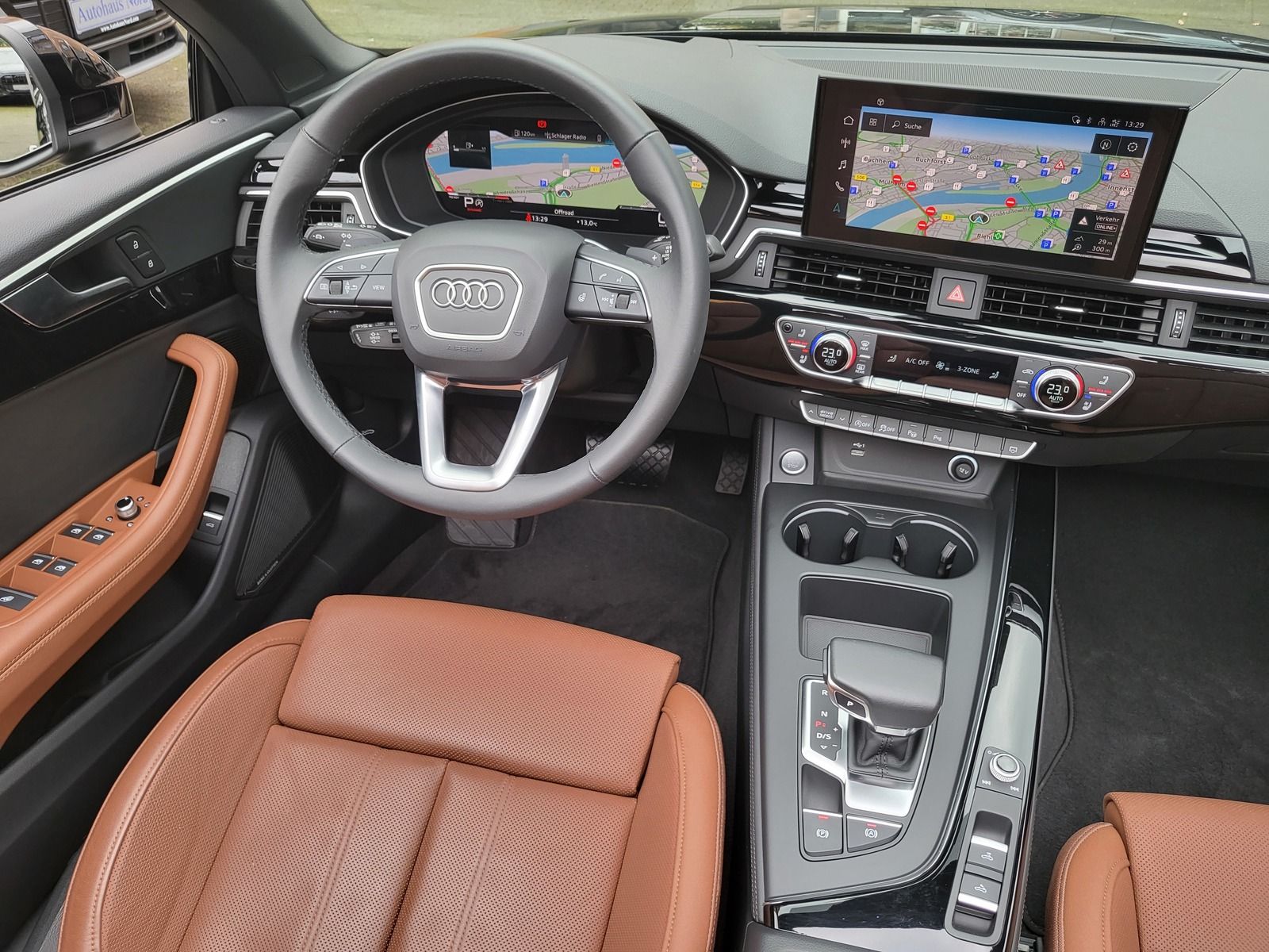 Audi A5 Cabrio 40 TDI Quattro S-Line  Leder Braun Deu