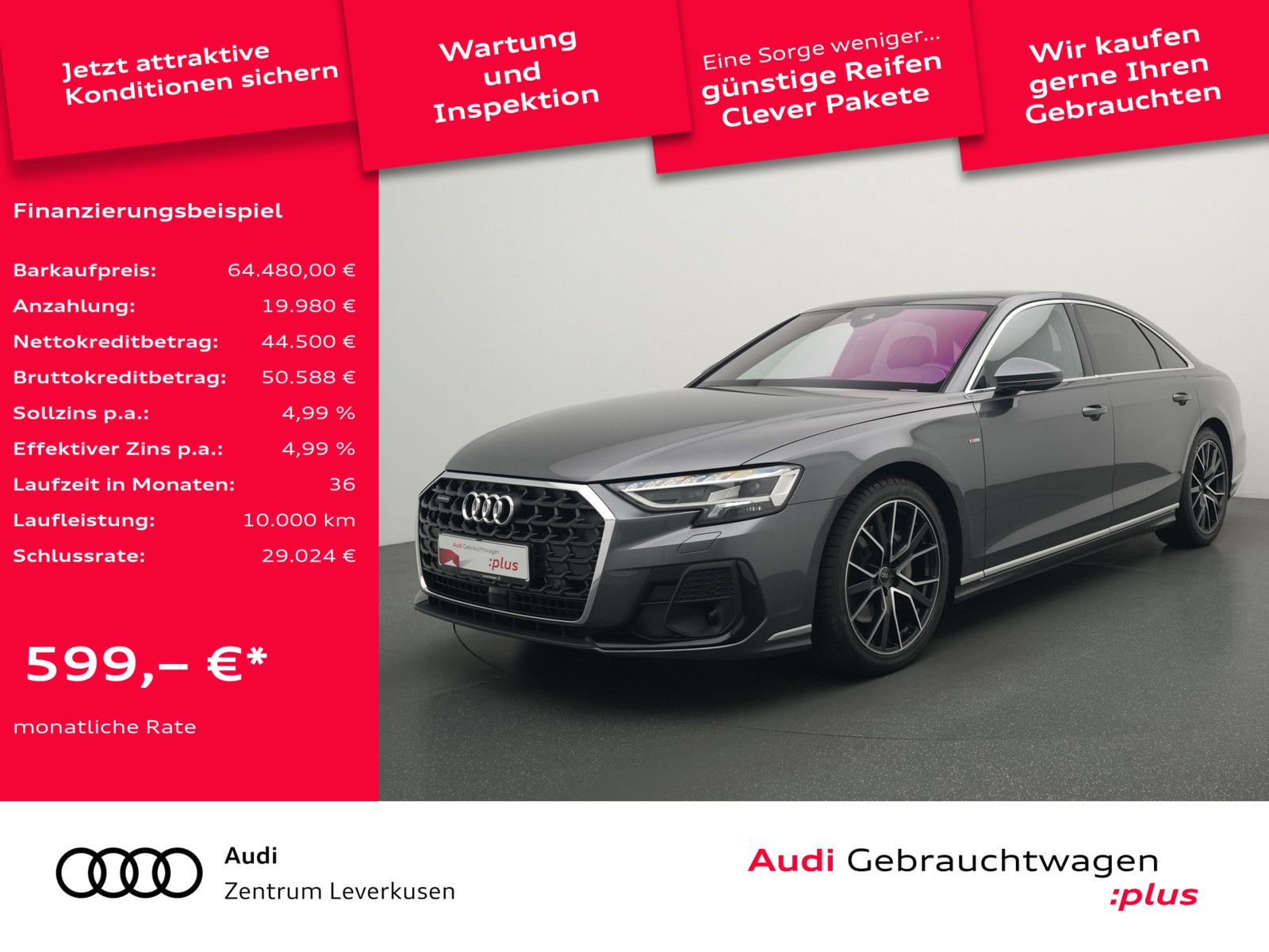 Audi A8 - Samsaru's Car Outlet