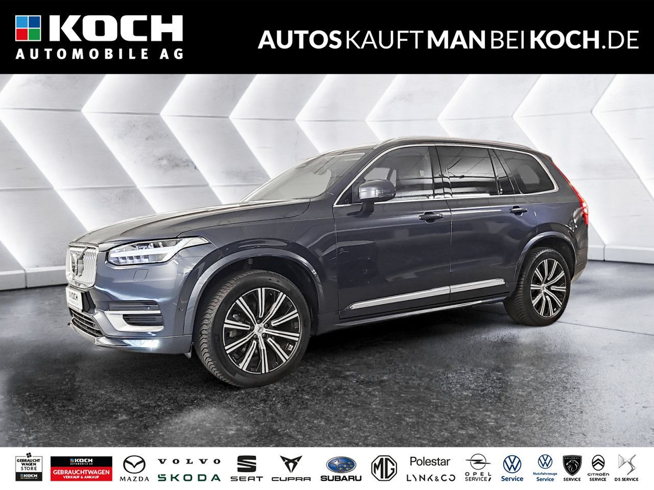 Volvo XC90 B5 AWD PlusBright STHz AHK 360 VLED MEM H&K