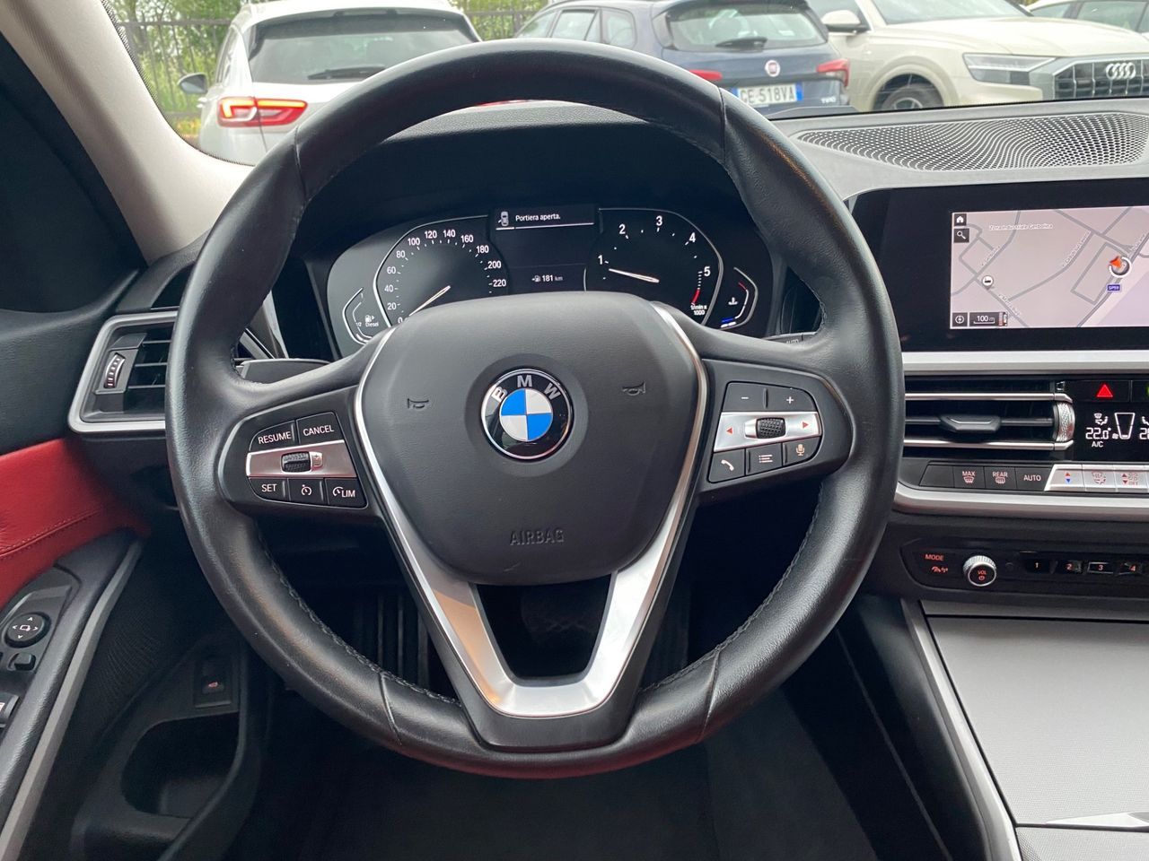 BMW 320d Sw Automatica Pelle Rossa - Samsaru's Car Outlet