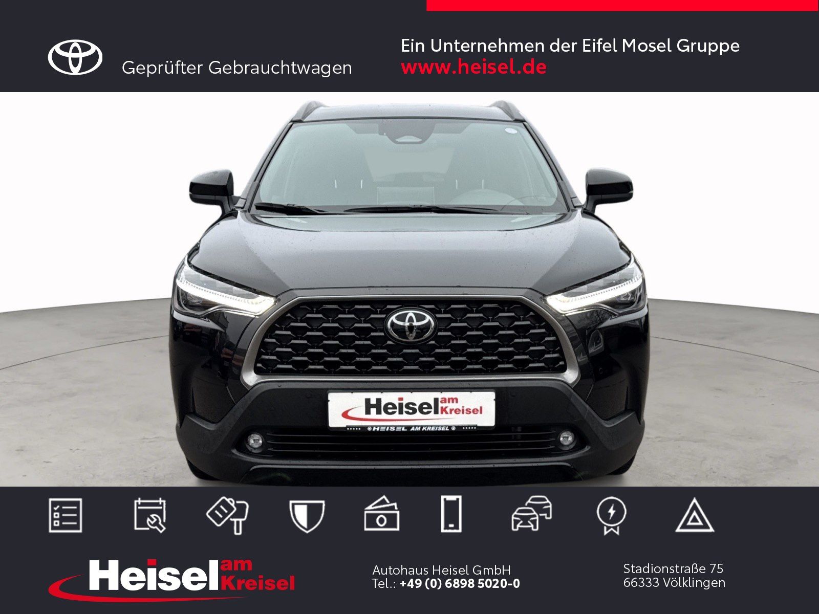 Toyota Corolla Cross Hybrid FWD Teamplayer--Standort Vö