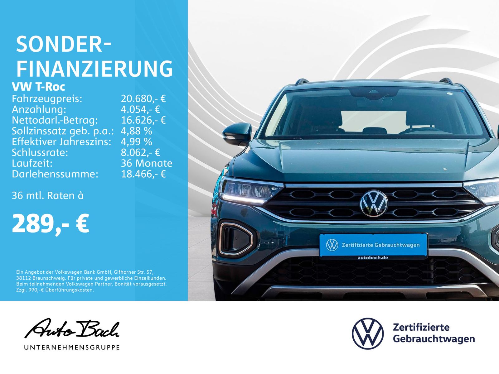 Volkswagen T-Roc 1.0 TSI Life - Samsaru's Car Outlet