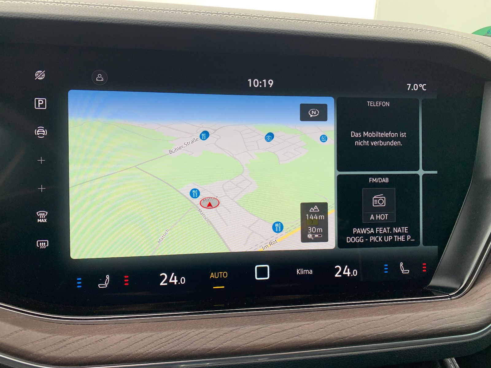 Volkswagen Touareg 3.0 TDI 210 kW  Eleg., VDO DTCO 4.1 MP1