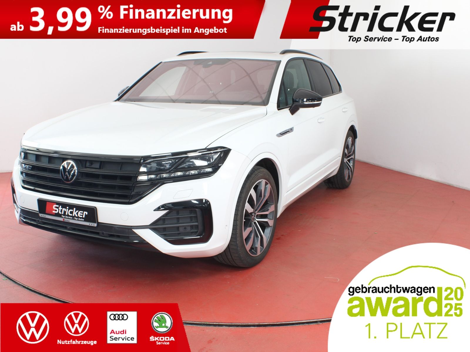 Volkswagen Touareg R-Line Black Style 3.0TDI 582,-ohne Anza