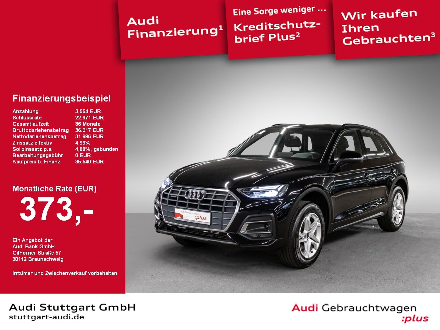 Audi Q5 40 TFSI quattro - Samsaru's Car Outlet