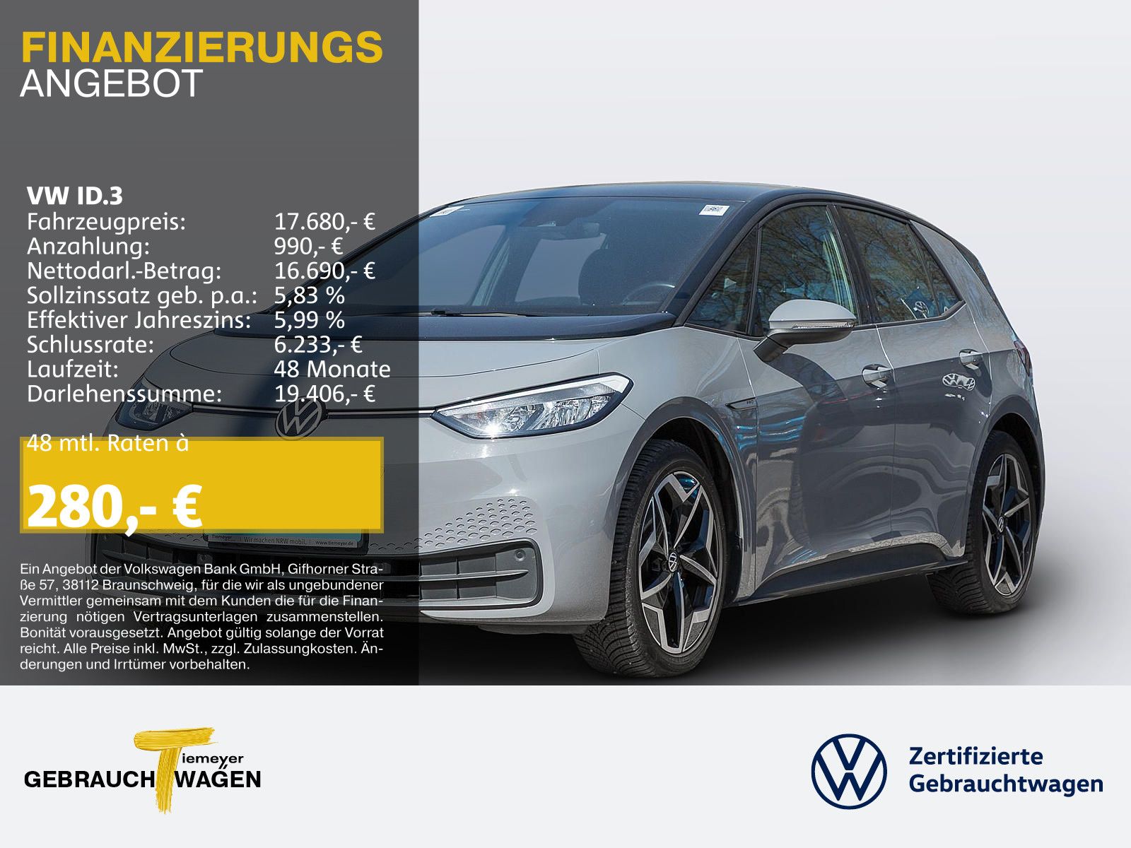 Volkswagen ID.3 PRO PERFORMANCE - Samsaru's Car Outlet