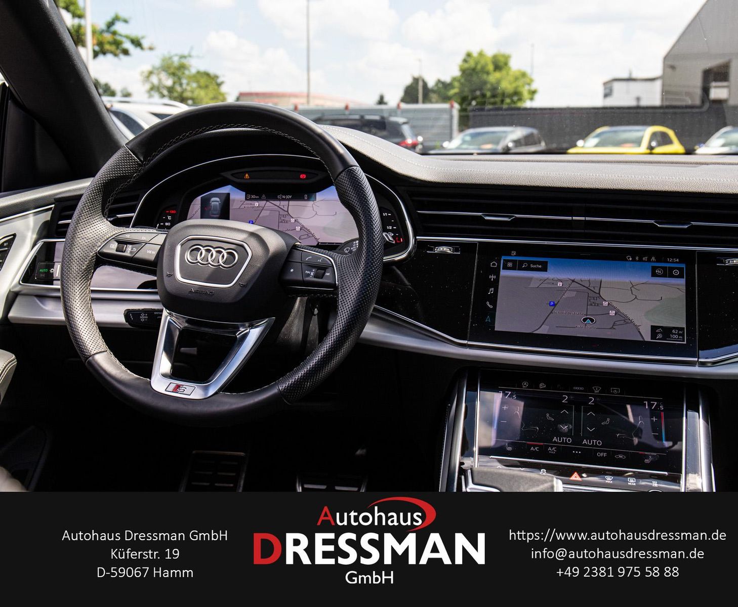 Audi Q8 55 TFSI S-Line MATRIX PANO B&O ACC STHZG HuD
