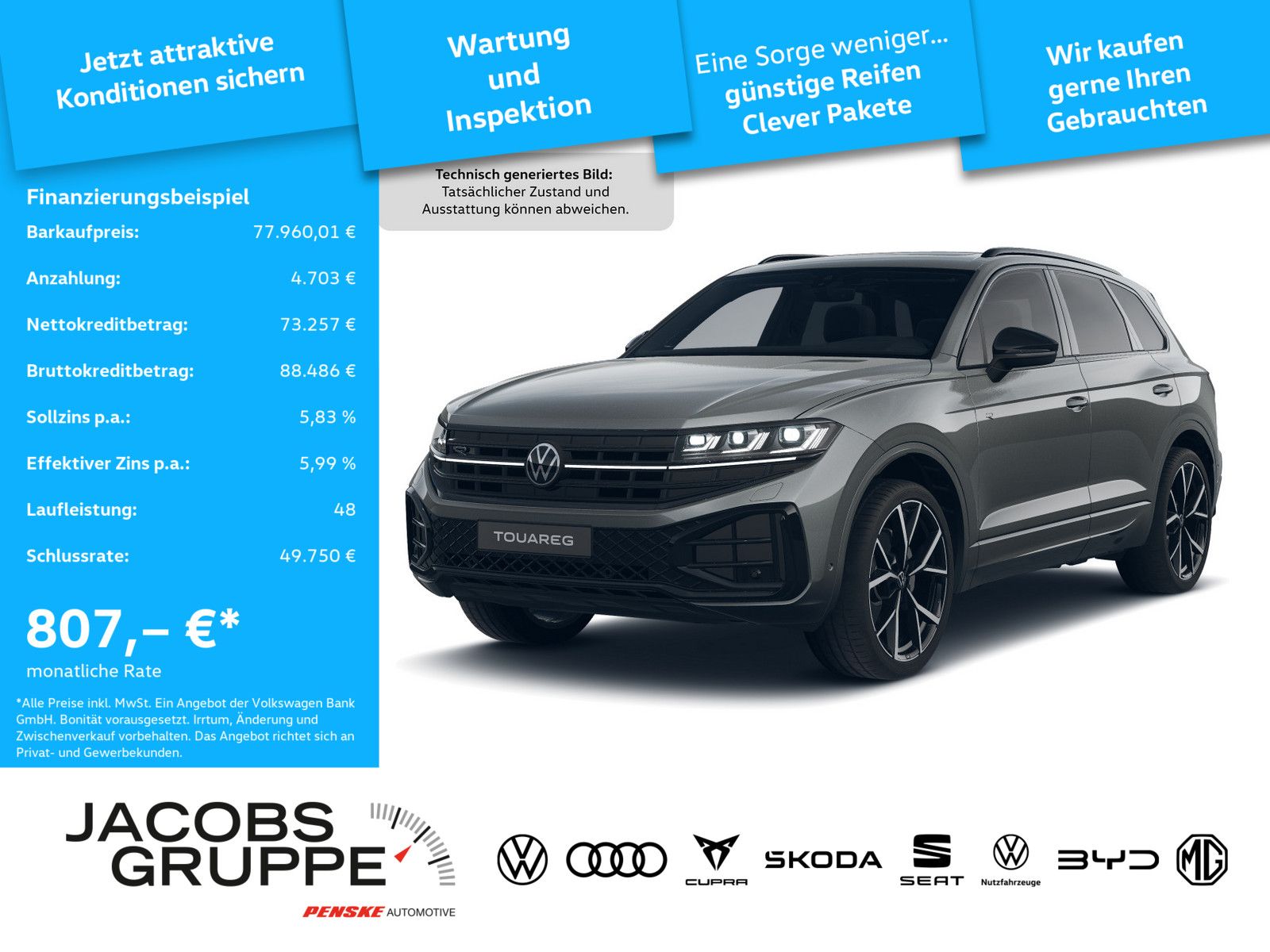 Volkswagen Touareg 3.0 TDI 4M R-Line "Black Style" Navi,HD-