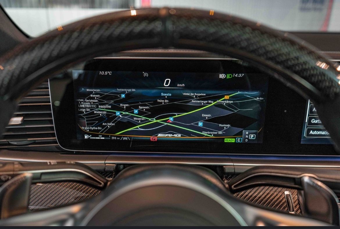 Mercedes-Benz GLE 63 S AMG 4M+ Coupe Panorama Carbon HUD Night