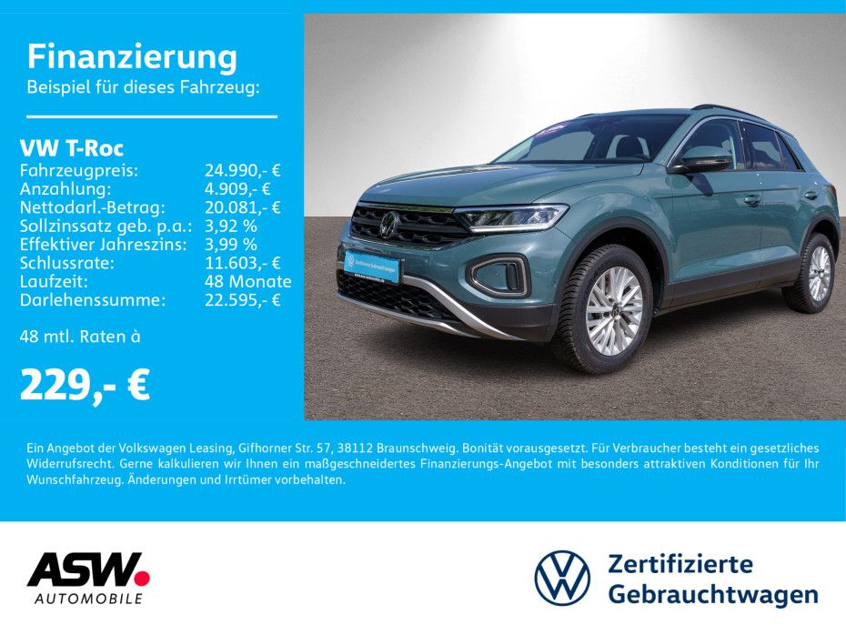 Volkswagen T-Roc Life 1.0TSI - Samsaru's Car Outlet