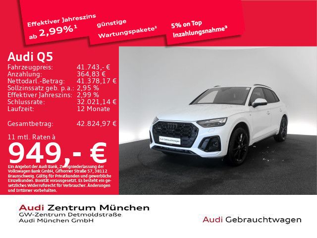 Audi Q5 55 TFSI e qu. 2x S line B&O/Matrix/Navi+