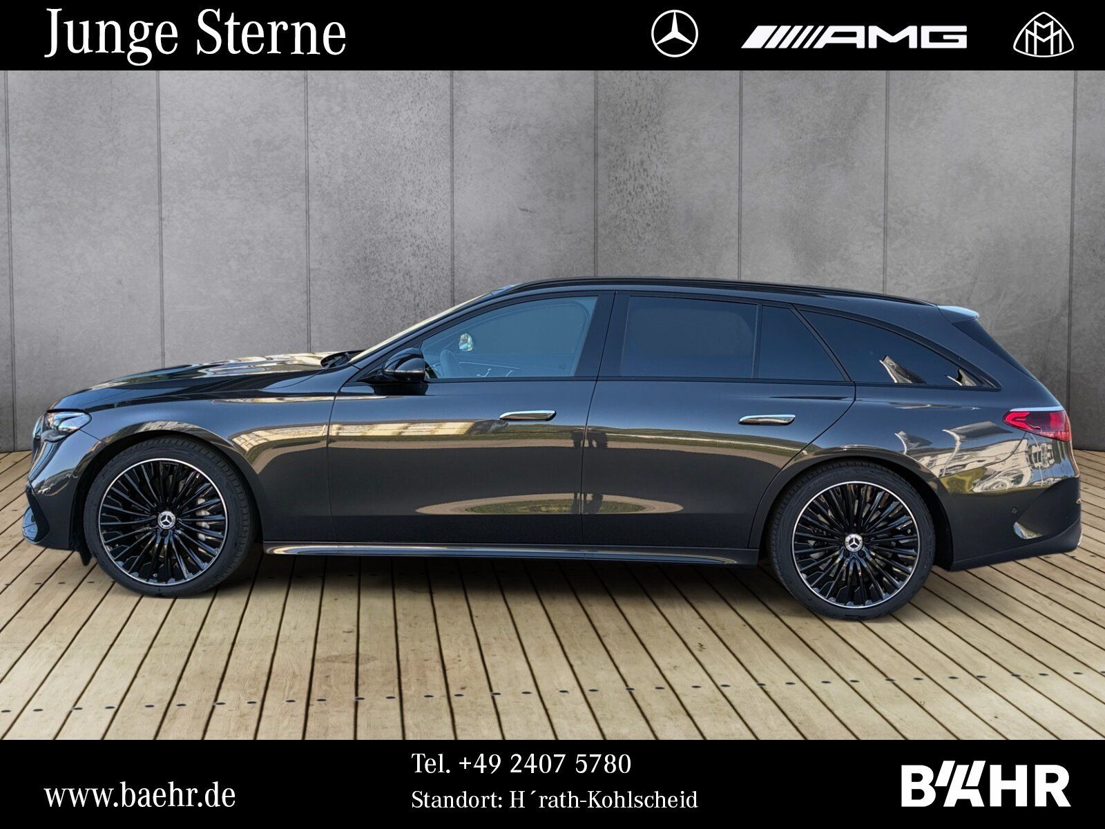 Mercedes-Benz E 450 d 4M T AMG+Night/Pano/AHK/Burmester4D/360°