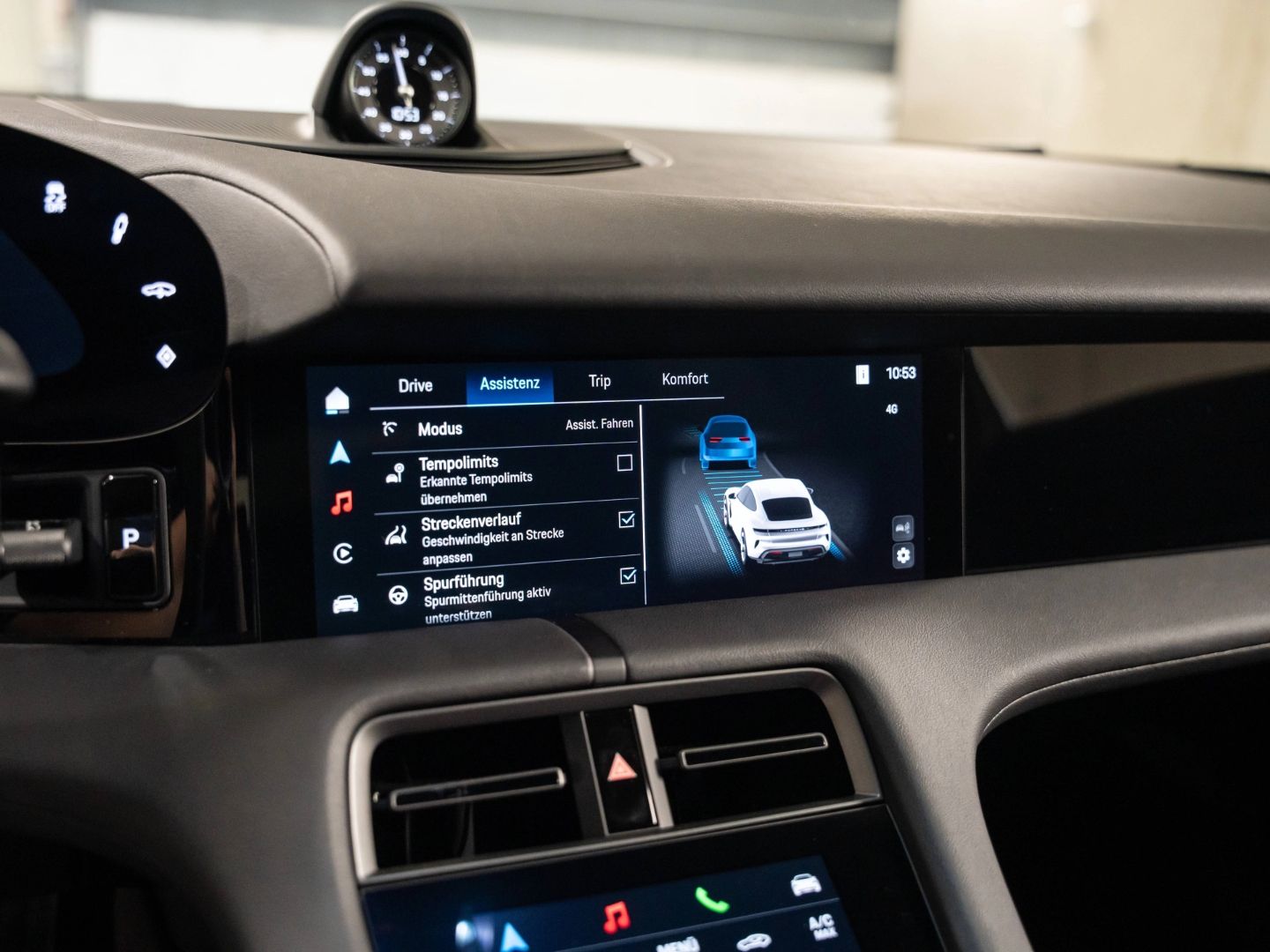 Porsche Taycan Turbo Burmester InnoDrive Massage HD-Matr