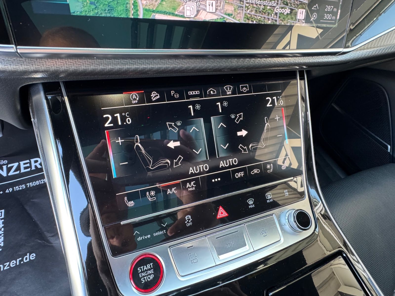 Audi RSQ8/HD-Matrix/PANO/AHK/23"/StdHeiz/BLACK/360°/