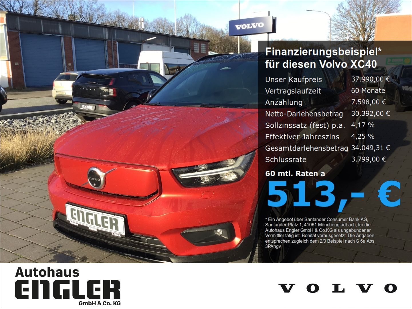 Volvo XC40 Pro Recharge AWD Cam AHK PanoDach