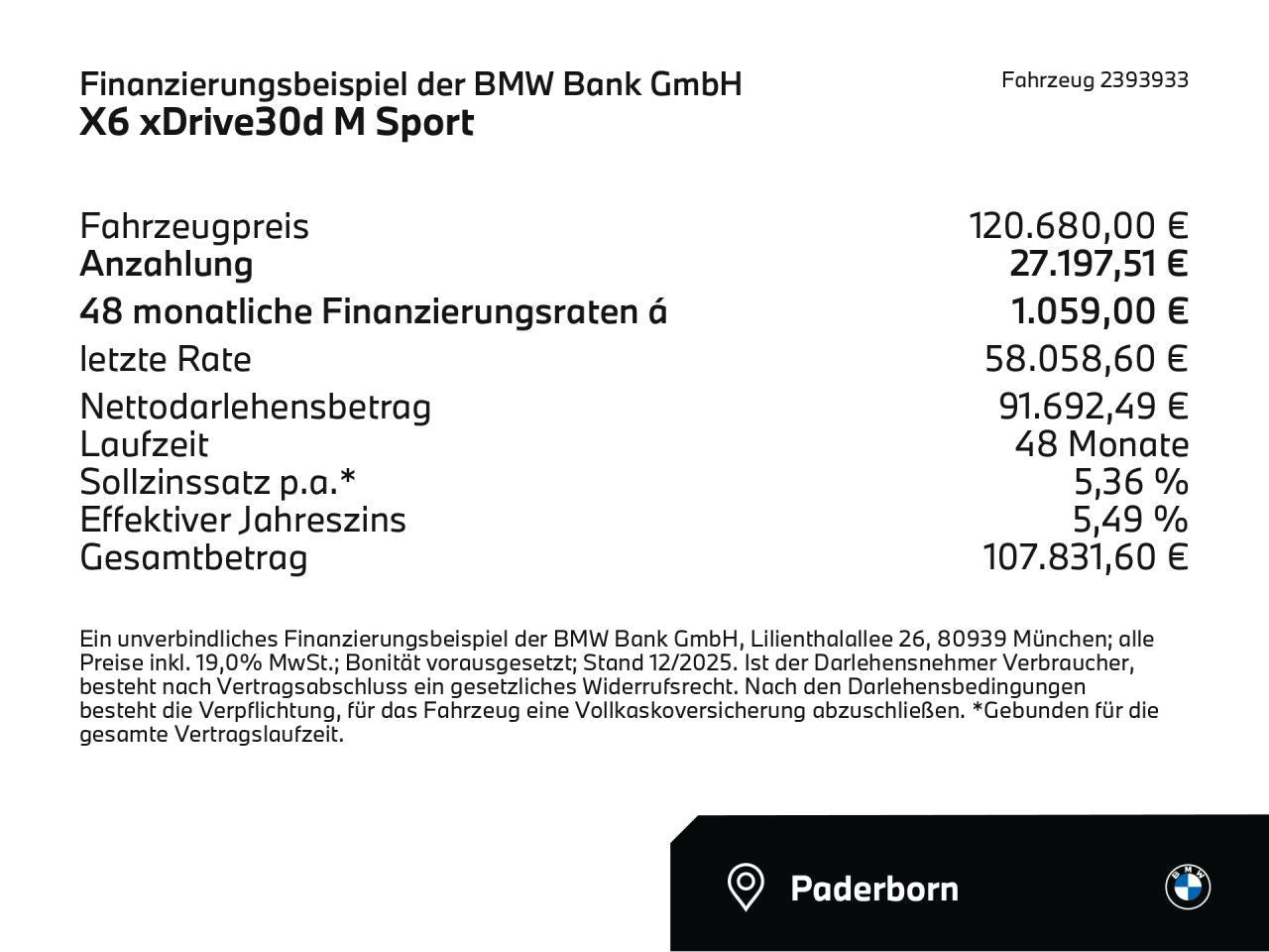 BMW X6 xDrive30d M Sport Sportpaket Bluetooth HUD