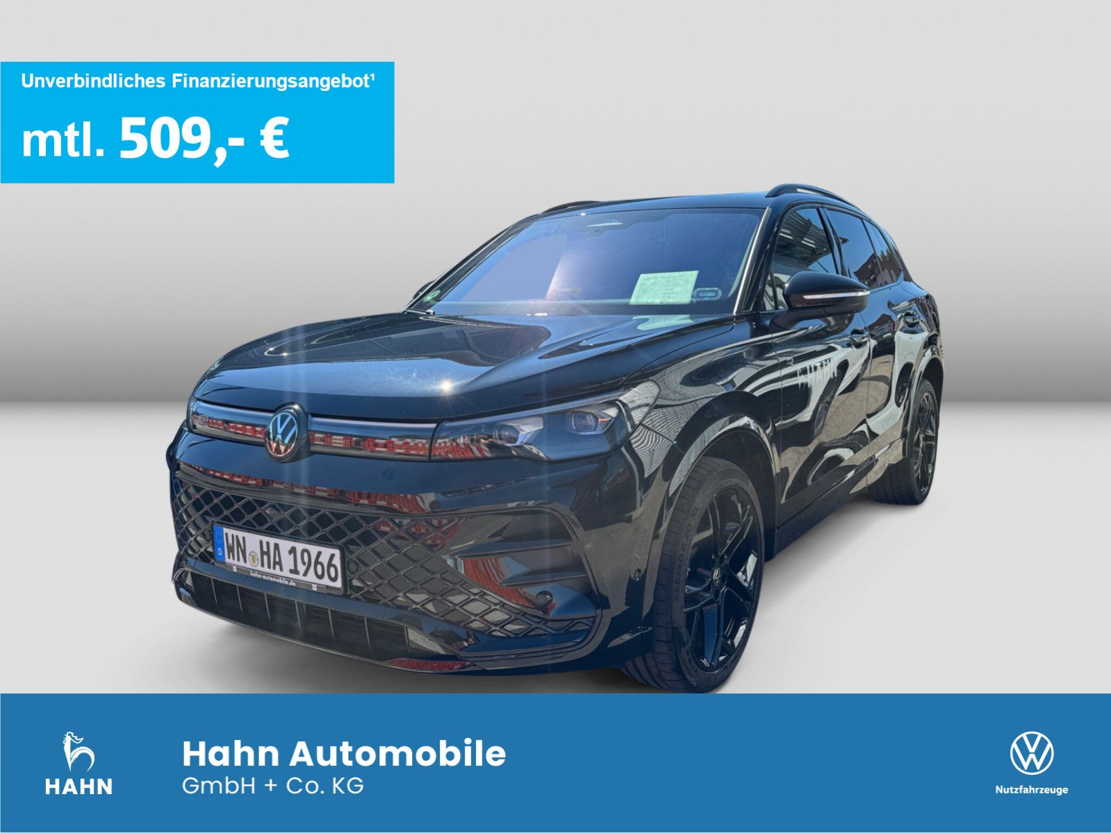 Volkswagen Tiguan R-Line 2,0TSI 265PS AHK 20" Black Style