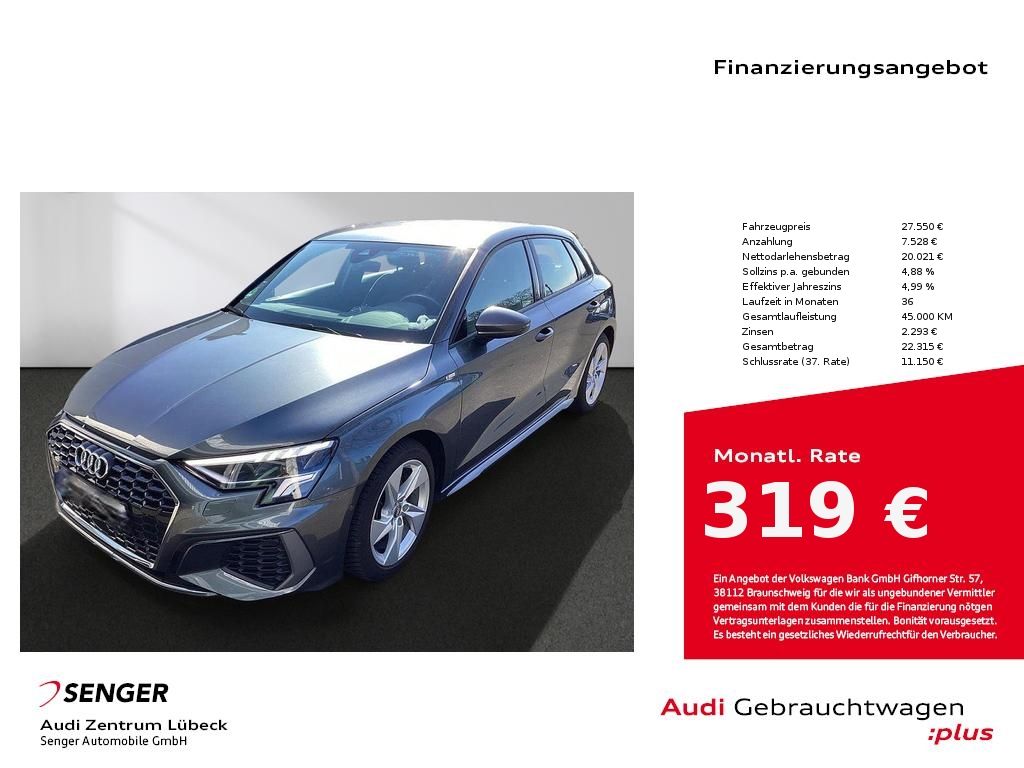 Audi A3 Sportback 35 TDI S Line S tronic - Samsaru's Car Outlet